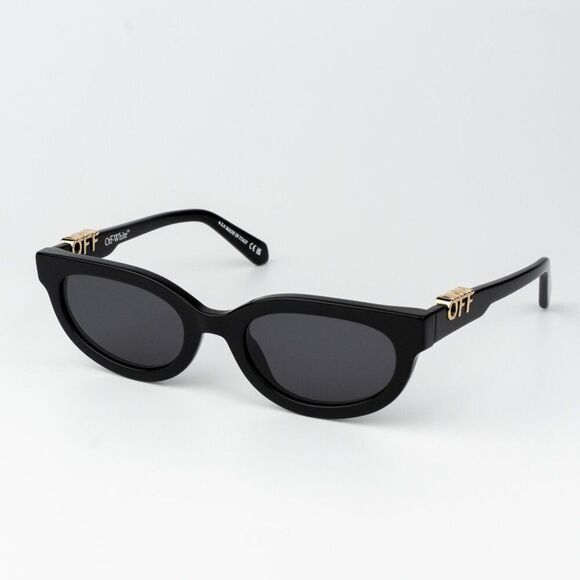Off-White SPARKS Women Sunglasses Black Grey Cat Eye OERI13D SPARKS 1007 main image 13